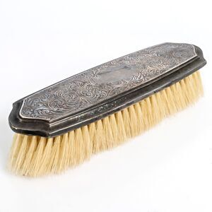 Vintage Sterling Silver Handle Hair Brush